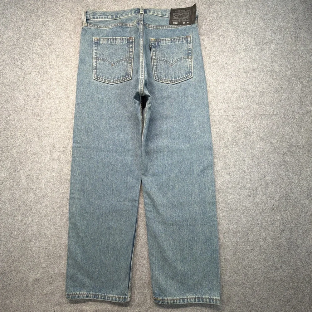 Levi'S Skate Baggy Jeans 34x32 Big E Denim Skateboarding Tough